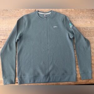 Vuori Men's Waffle Long Sleeve Waffle Crewneck Size Large